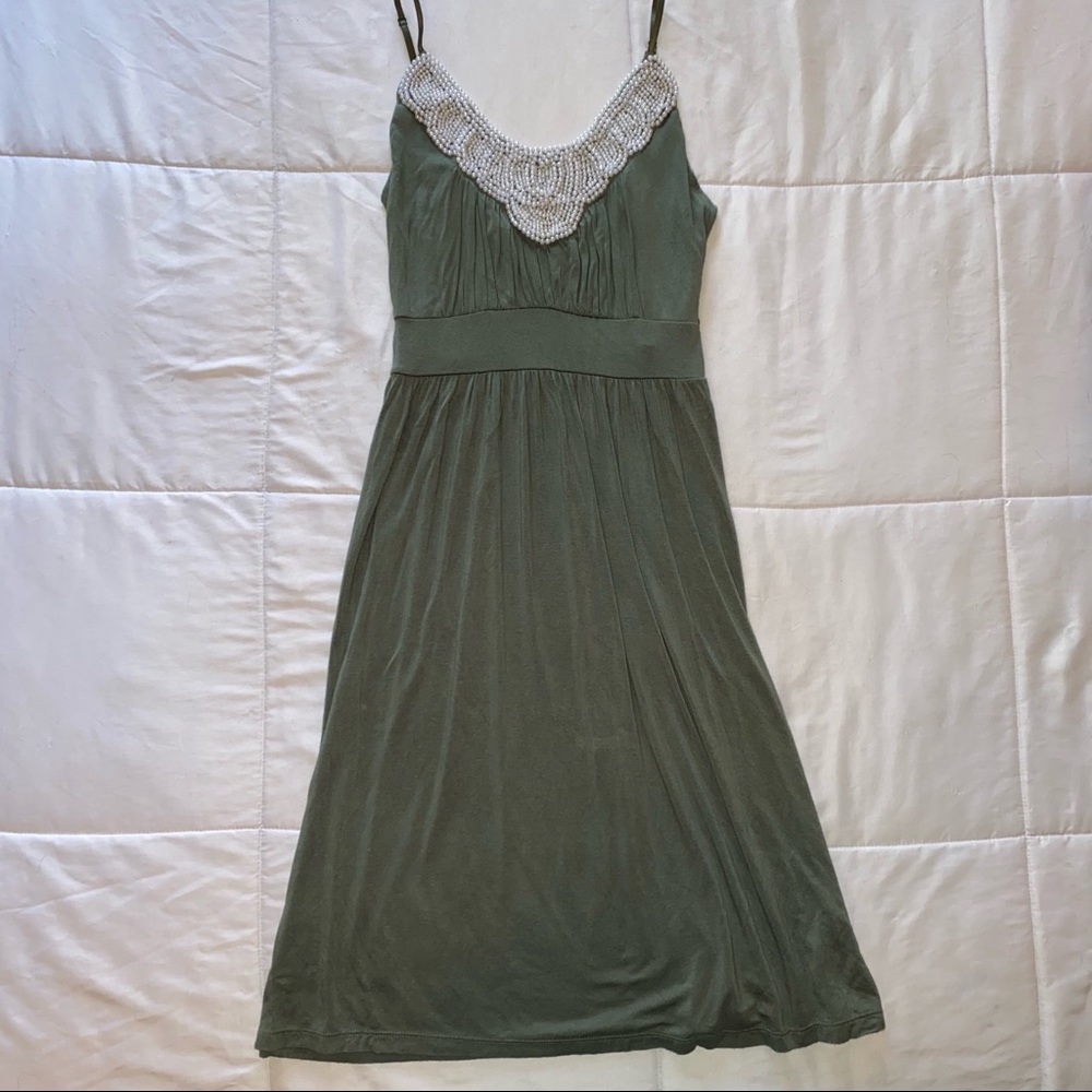 Green Pearl Dress